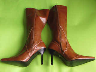Tan kneehigh boots